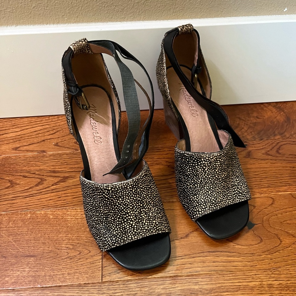 Madewell Haircalf Block Heels